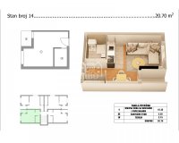 Nekretnina: Garsonjera u novoj zgradi P=19m2 ID#2343