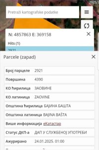 Nekretnina: Zaovine/Vasilici, 44 ara