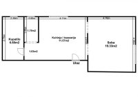 Nekretnina: Kod Beograđanke i restorana Monument ID#135032