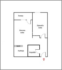 Nekretnina: Novi Beograd - Tošin bunar - 46,82m2 ID#21309