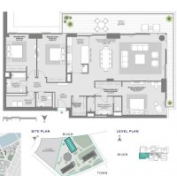 Nekretnina: BW Riviera, najpoželjniji stan-ugaoni ka reci ID#4355