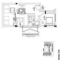 Nekretnina: NOV DVOSOBAN STAN NA SALAJCI ID#7114