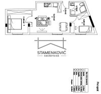 Nekretnina: NOV DVOIPOSOBAN STAN NA SALAJCI ID#7109