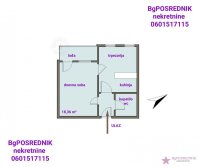 Nekretnina: Novi Beograd, Blok 22, Antifašističke Borbe, 45m2