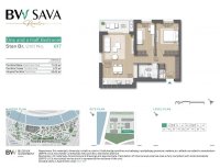 Nekretnina: BW Sava, dvostrana orijentacija, pogled na reku ID#4528