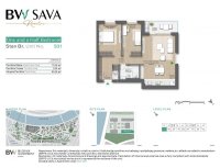 Nekretnina: BW Sava, ugaona pozicija, pogled na reku i park ID#4527