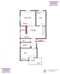 Nekretnina: Savski venac, Senjak, Viktora Igoa, 95m2+28m2