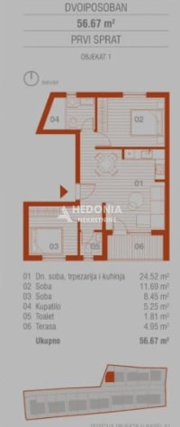 Nekretnina: Veliki M. Lug, Stari Vinogradi, 2.5, pogled ID#10680