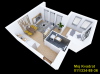 Nekretnina: Zvezdara - Mirijevo I, 47m2
